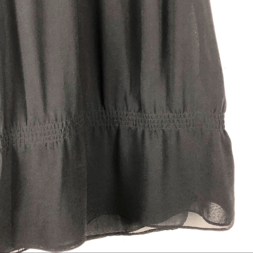 White House Black Market Ruffle Halter Peplum XS - Picture 6 of 8